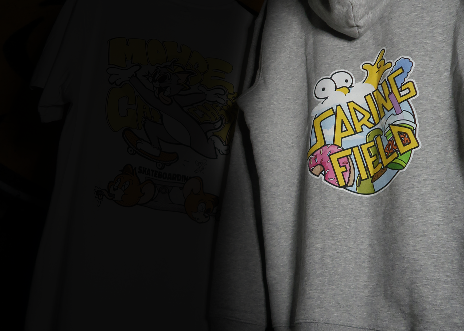 That Good Stuff Clothing Graphic Graffiti Skate Wear Skatewear Cartoons tom and jerry tmnt simpsons springfield